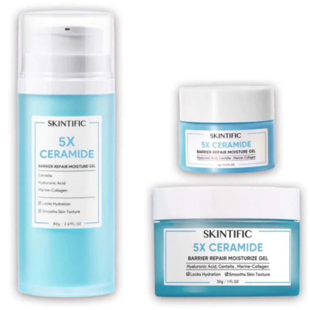 SKINTIFIC 5X Ceramide Barrier Moisturizer Gel 30g SKINTIFIC 5X Ceramide Barrier Moisturizer Gel 6g S