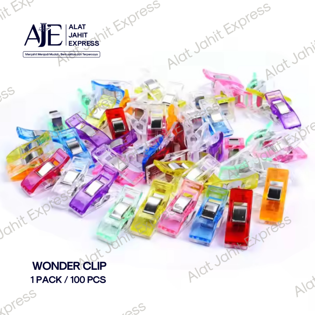 

Wonder Clip / Penjepit Plastik ( 1 Pack / Isi 100 Pcs )