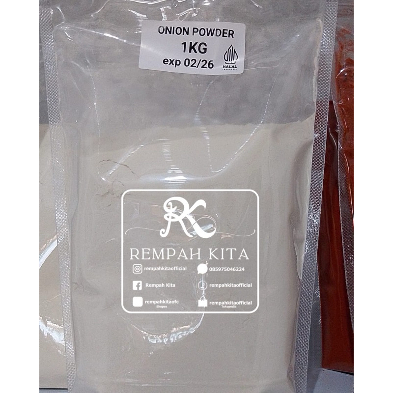 

BAWANG MERAH BUBUK | ONION POWDER | REMPAH KITA OFFICIAL