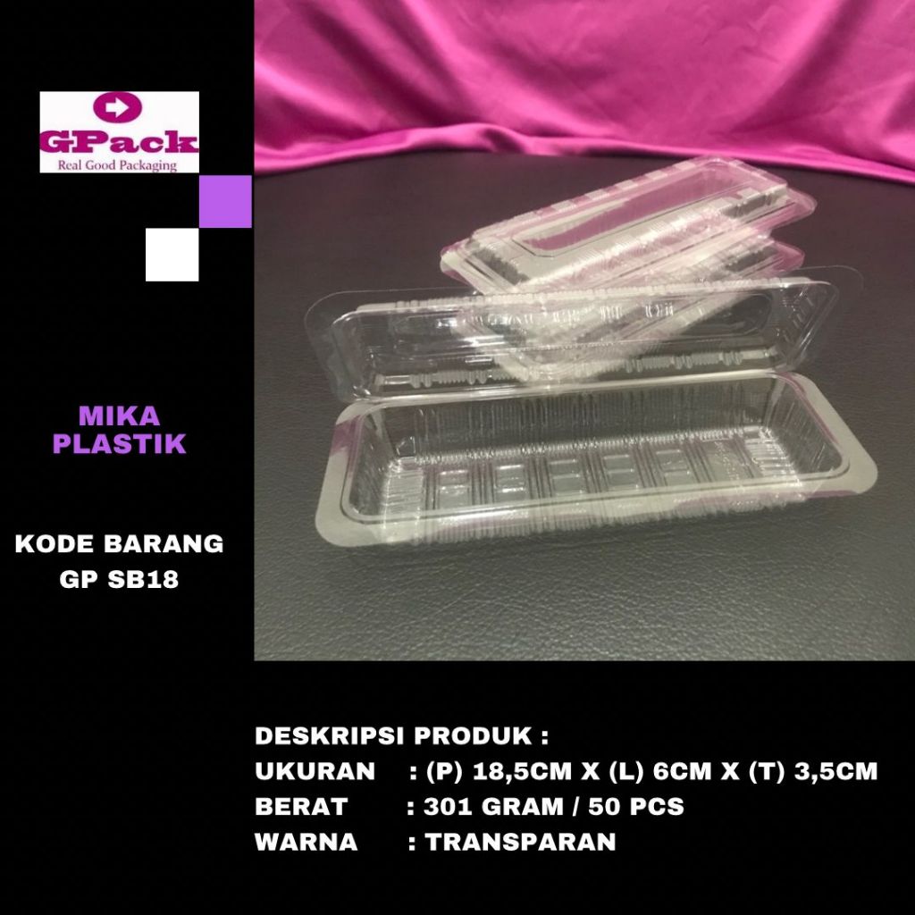 MIKA SOSIS BESAR PLASTIK/ MIKA SOSIS BESAR/ MIKA PLASTIK (DP-SB18)