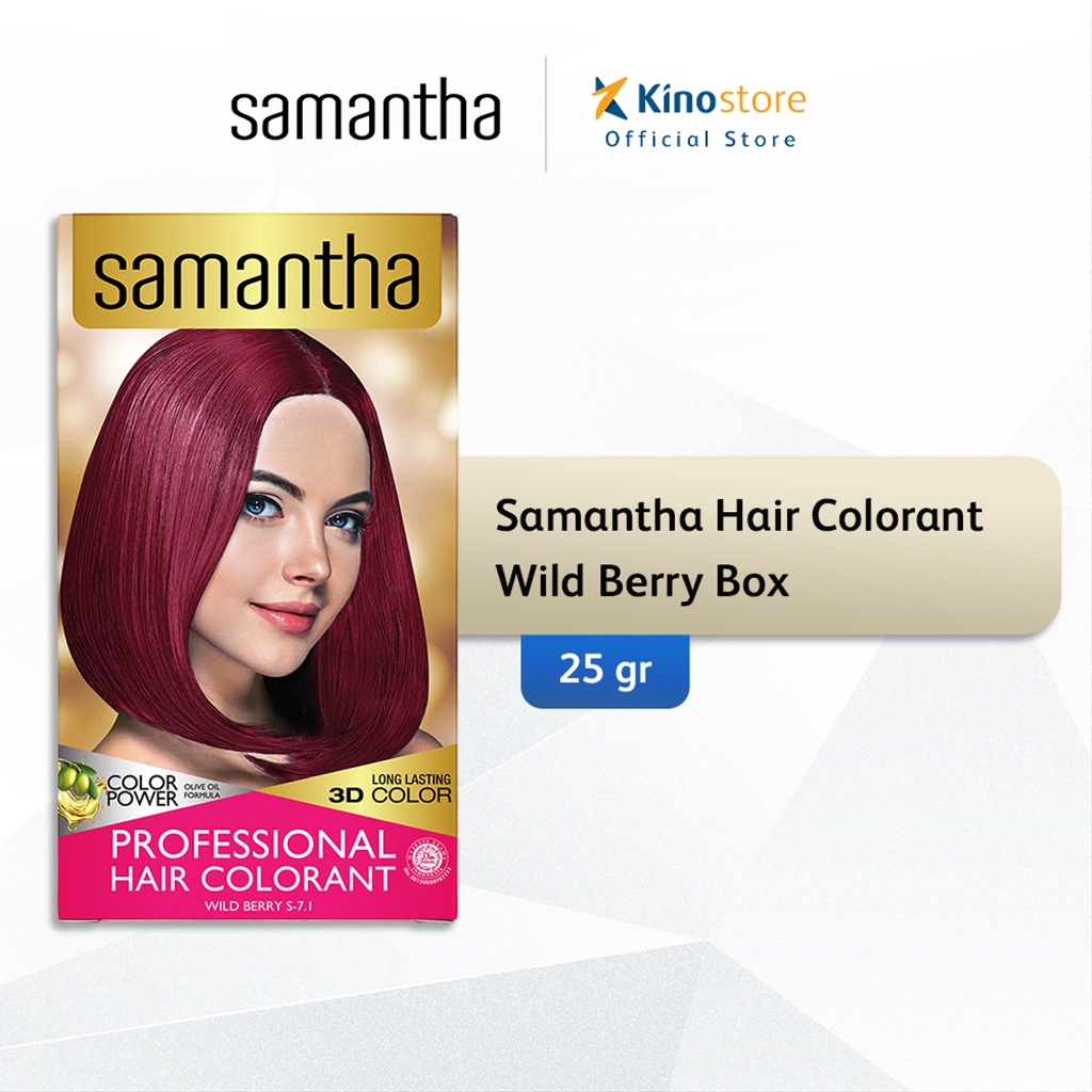 Samantha Hair Colorant Wild Berry Box 25gr