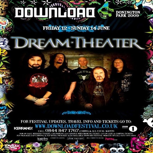 DVD Musik Dream Theater ~ Download Festival 2009