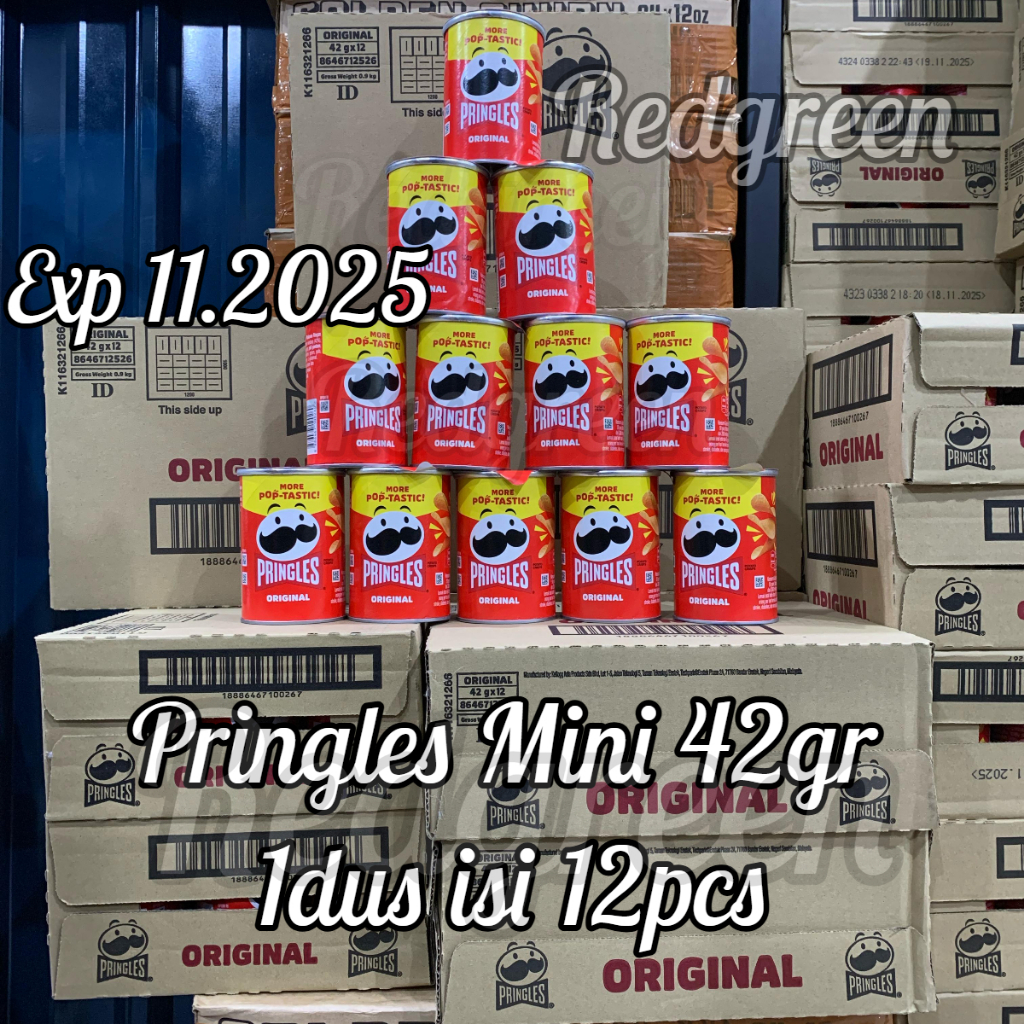 

Pringles Original Keripik 42gr 1dus 12pcs pringles original 42grm 1dus