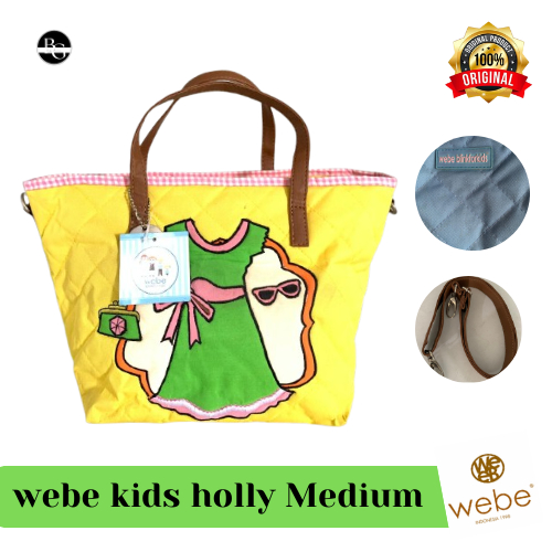 Tas Webe Kids untuk Anak: Tas Lokal Branded dengan Motif Gambar Bordir dan Sling Bag