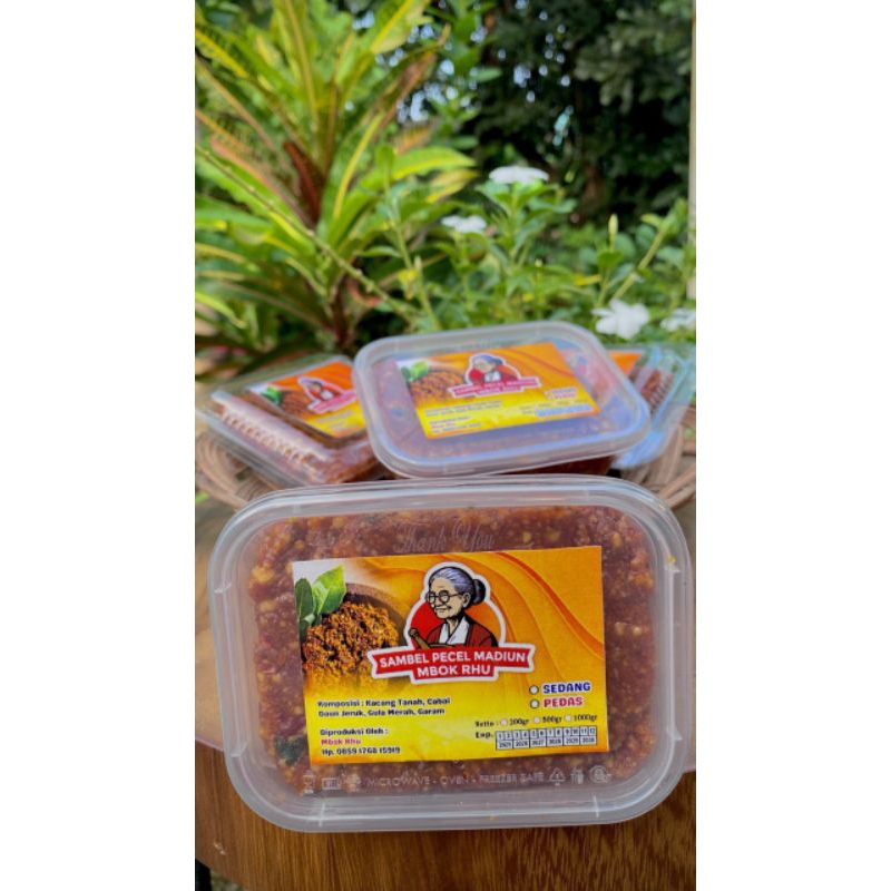 

SAMBEL PECEL MADIUN ASLI KEMASAN 1KG