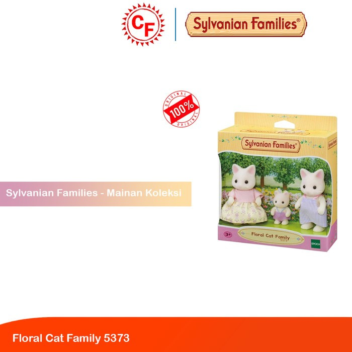 Sylvanian Families Floral Cat Family 5373