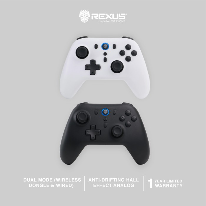 Gamepad Wireless Rexus Gladius GX150 - Game pad Rexus GX 150 - Gamepad Wireless Single GX-150