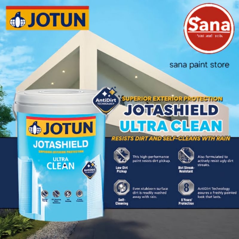 CAT TEMBOK JOTUN EXTERIOR ULTRA CLEAN 20 LITER