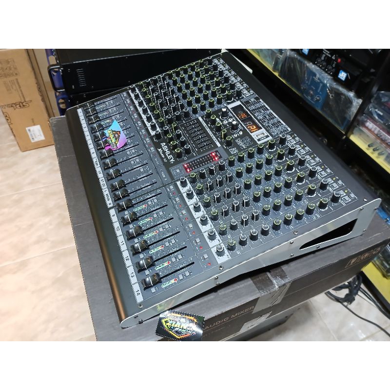 MIXER AUDIO ASHLEY XMAN-12 12CHANNEL ORIGINAL XMAN12 XMAN X MAN 12 CHANNEL 12CH