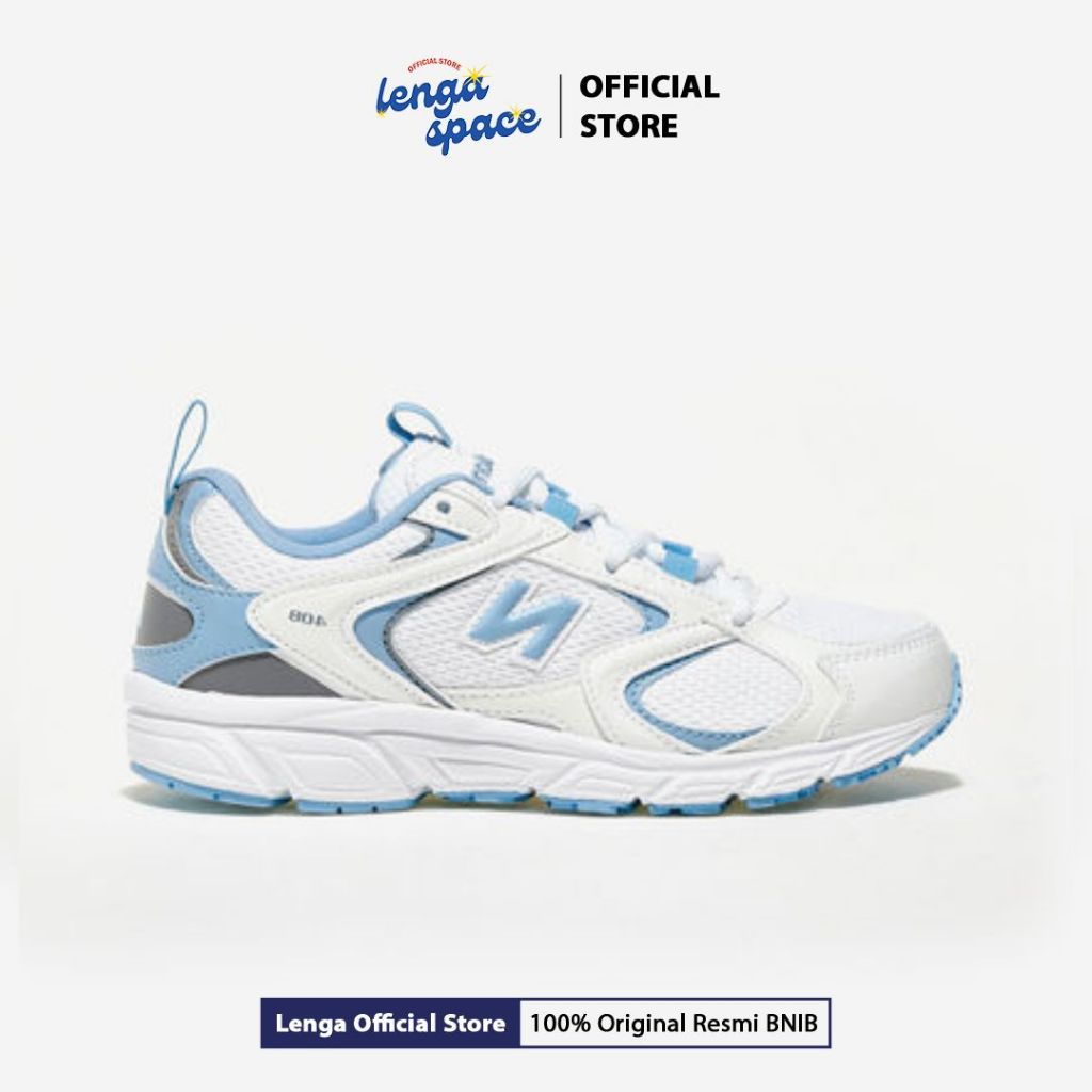 Sepatu Lari Wanita 408 - White Light Blue (ML408V) ORIGINAL