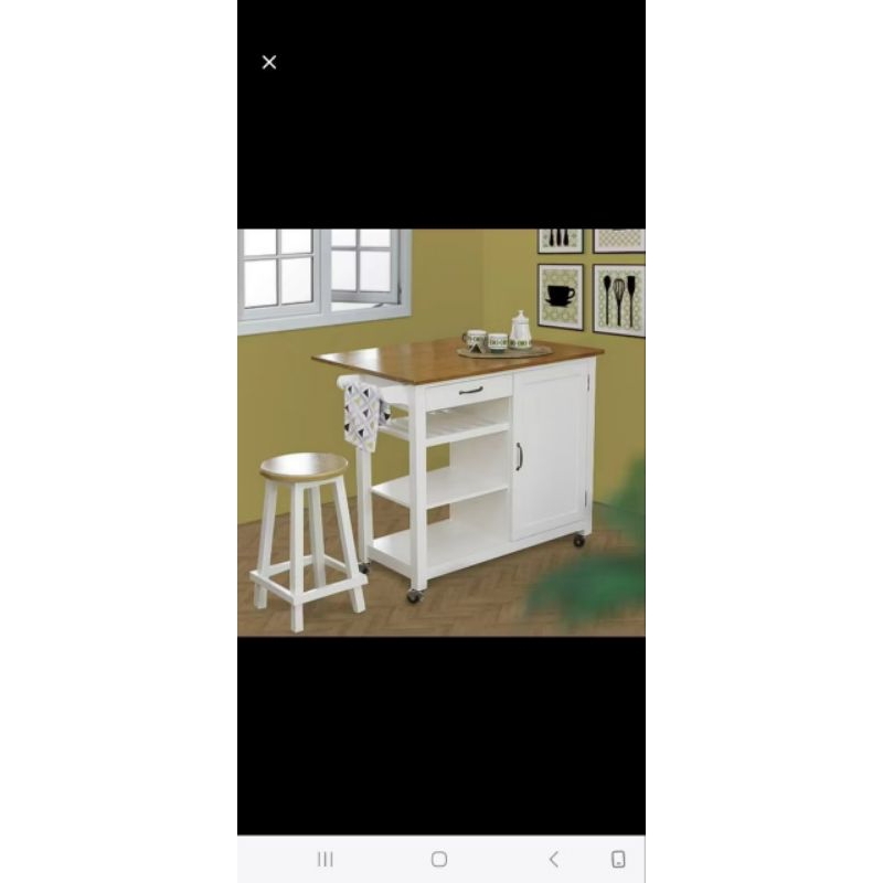 meja island/meja dapur/meja kitchen set
