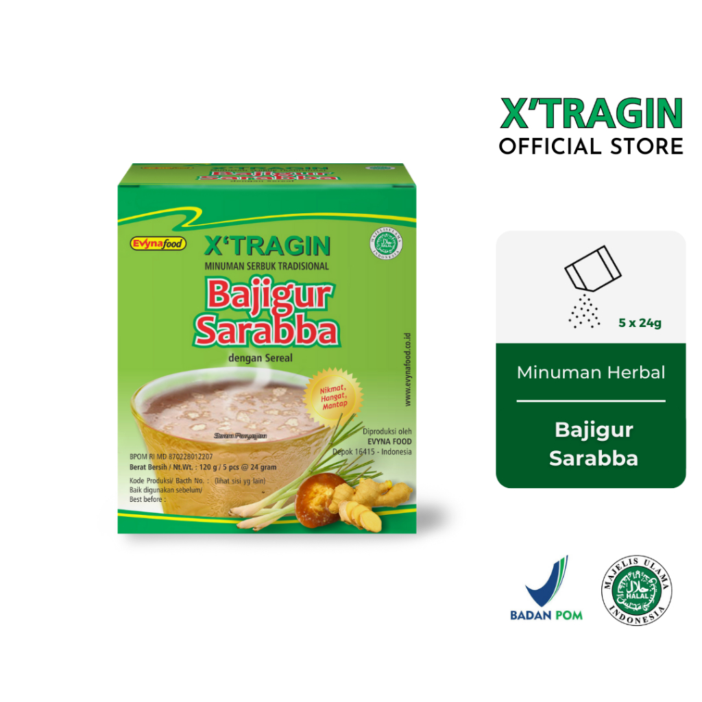 

X'TRAGIN Bajigur Sarabba Minuman Bubuk