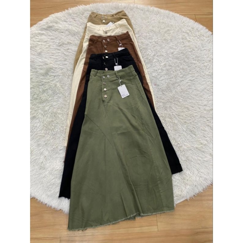 Rok denim wanita premium BKK
