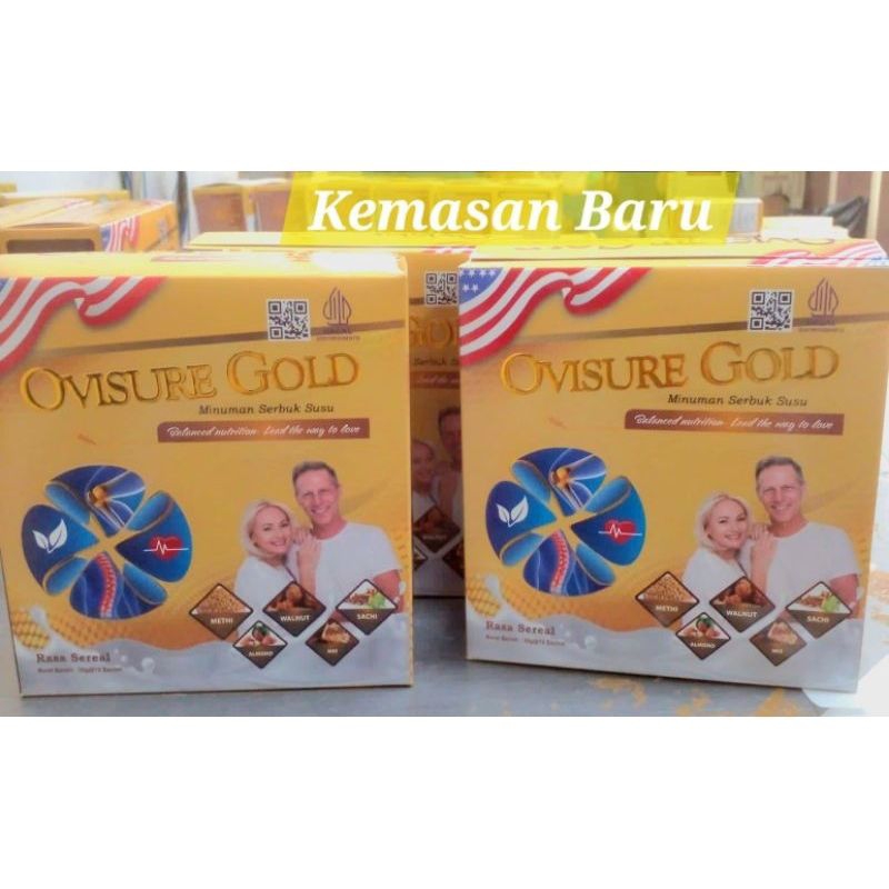 

Paket 2 Box Ovisure Gold Susu Tulang Sendi Osteoporosis dan Saraf Kejepit 100% Original BPOM