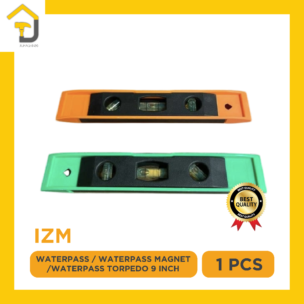 IZM WATERPASS / WATERPASS MAGNET / WATERPASS TORPEDO 9 INCH
