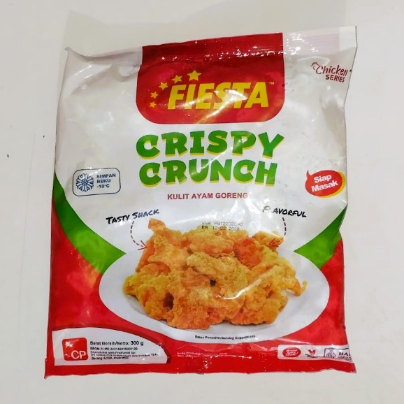 

Fiesta Crispy Crunch Kulit Ayam Goreng Renyah 300gr