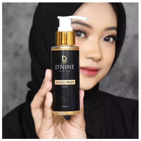 FACIAL WASH GOLD D’NINE SKINCARE | 100ml | OFFICIAL STORE D’NINE SKINCARE