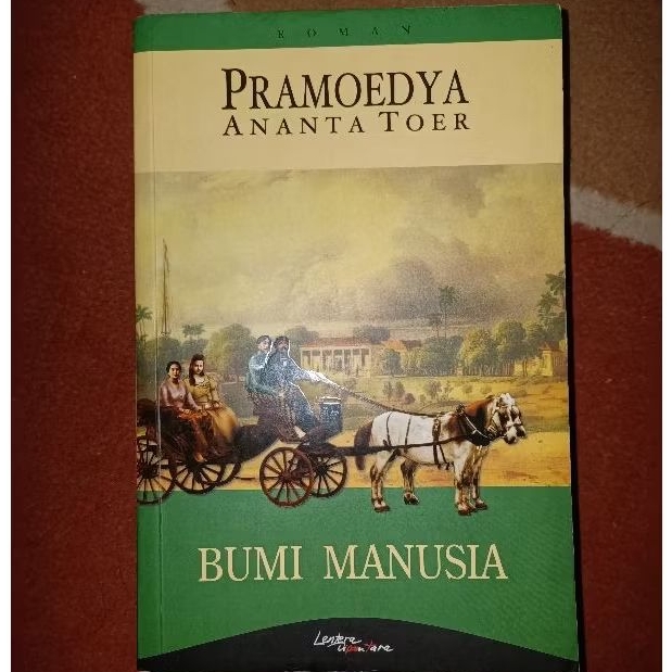 Novel Bumi Manusia Pramoedya Ananta Toer (Preloved Original)