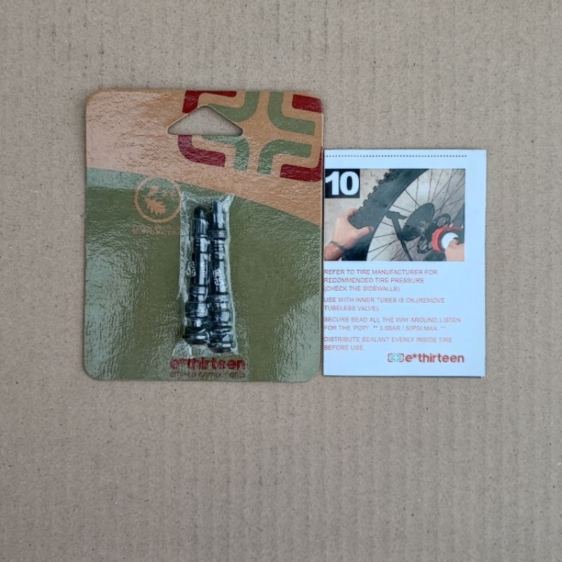 Ethirteen Tubeless Valves. Pentil Tubeless Berkualitas