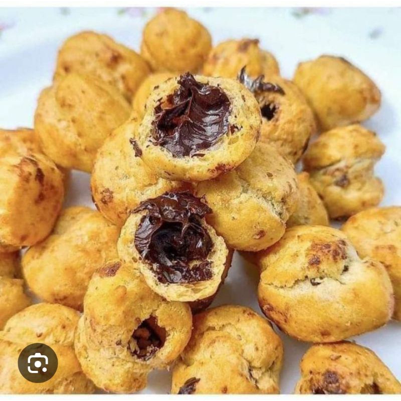 Soes coklat 500gr soes Arjuna coklat lumer premium kue kering lebaran