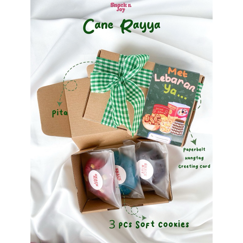 

Cane Rayya Hampers Lebaran soft cookies berbagai variasi