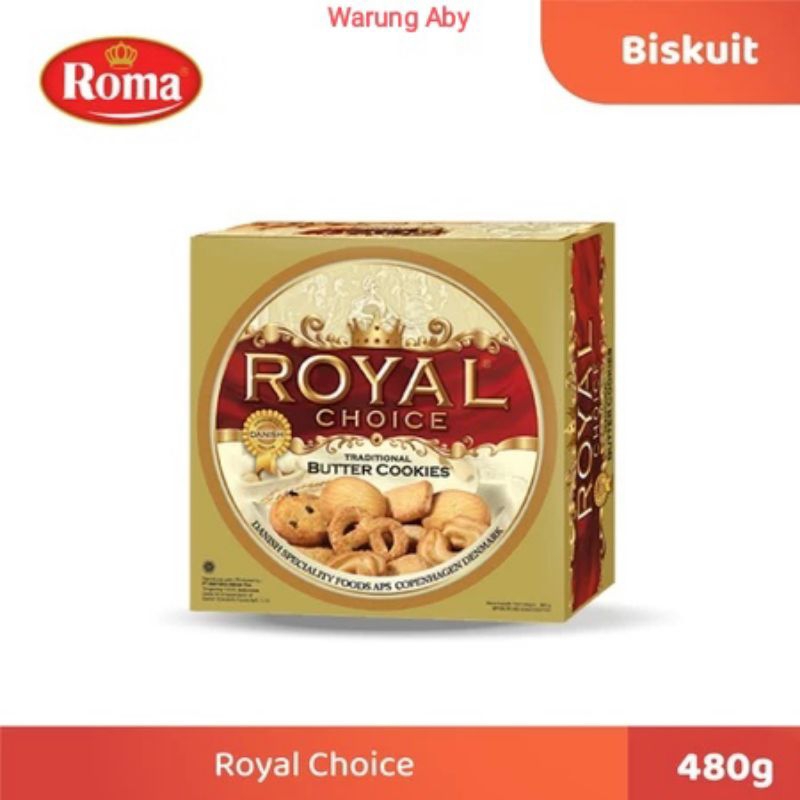 

Biskuit Royal Choice 480 Gram - Biskuit Kaleng