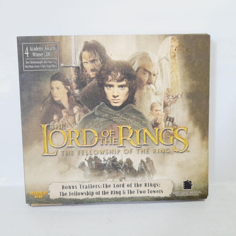 VCD The Lord Of The Rings - The Fellowship Of The Ring (3 Disc)