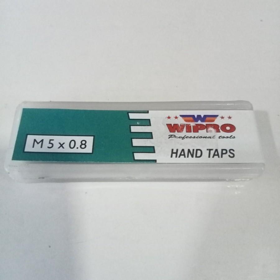 Handtap / Alat Tapping Hand Tap set 3pcs M5 x 0.8 WIPRO