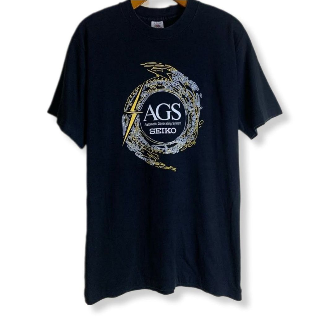 VINTAGE SEIKO AGS WATCH BY FRUIT OF THE LOOM  T-SHIRT | KAOS | AFMLY