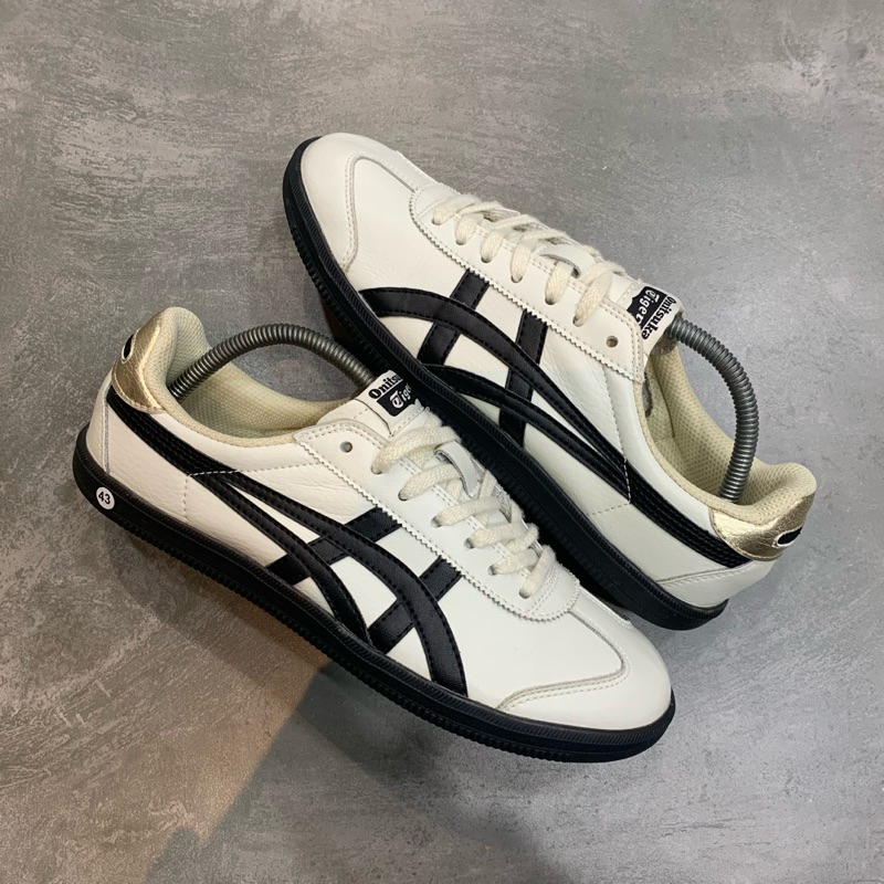Onitsuka Tiger Tokuten White Black Gold Second Original