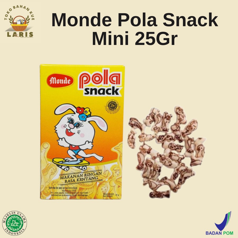 

MONDE POLA SNACK MINI 25 GRAM