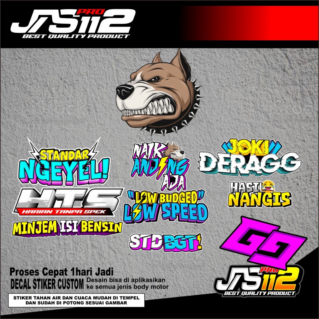 STICKER STIKER RACING HOLOGRAM | STIKER MOTOR | STICKER HELM, stciker pack stiker helm stiker esteti