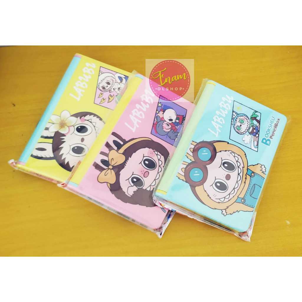 

Tepak / Tempat Pensil Plastik Labubu KM-8113