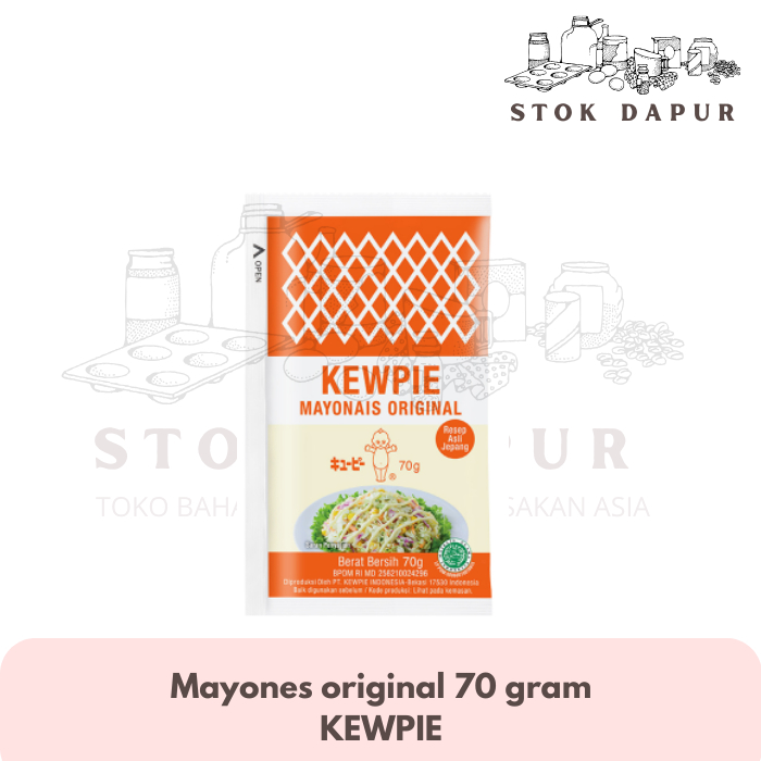 

Kewpie Mayones Original 70 g sachet