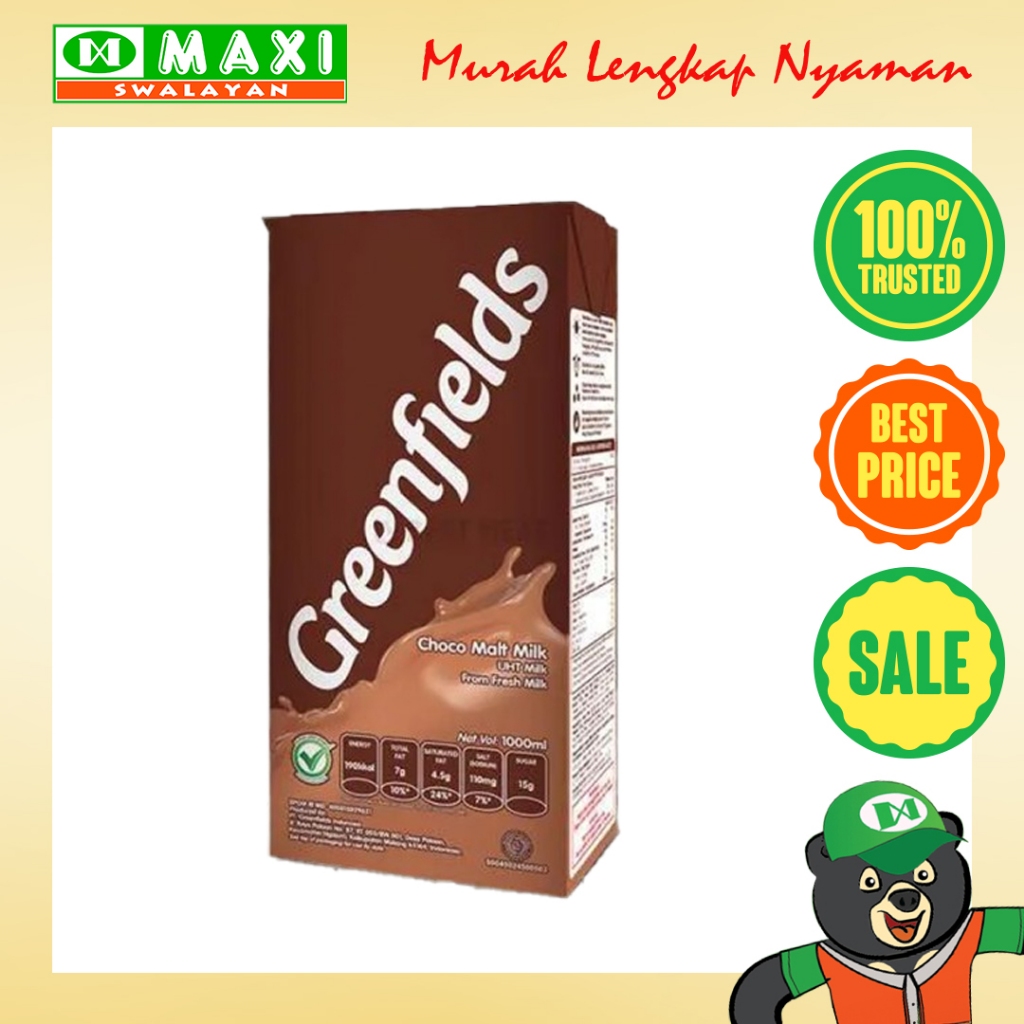 

Greenfields Choco Malt Milk 1liter