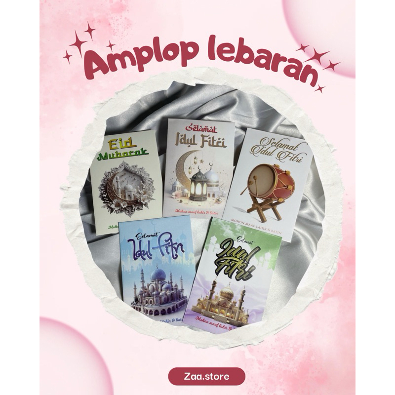 

READY STOK‼️AMPLOP LEBARAN ISI 10 PCS