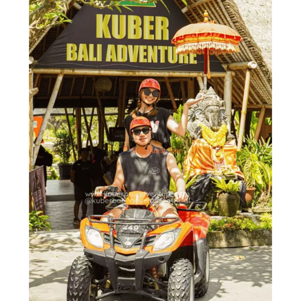 Bali Finest - ATV at Kuber Bali Adventure (Single / Tandem) 30 menit, 60 menit, 90 menit | Ubud ATV 