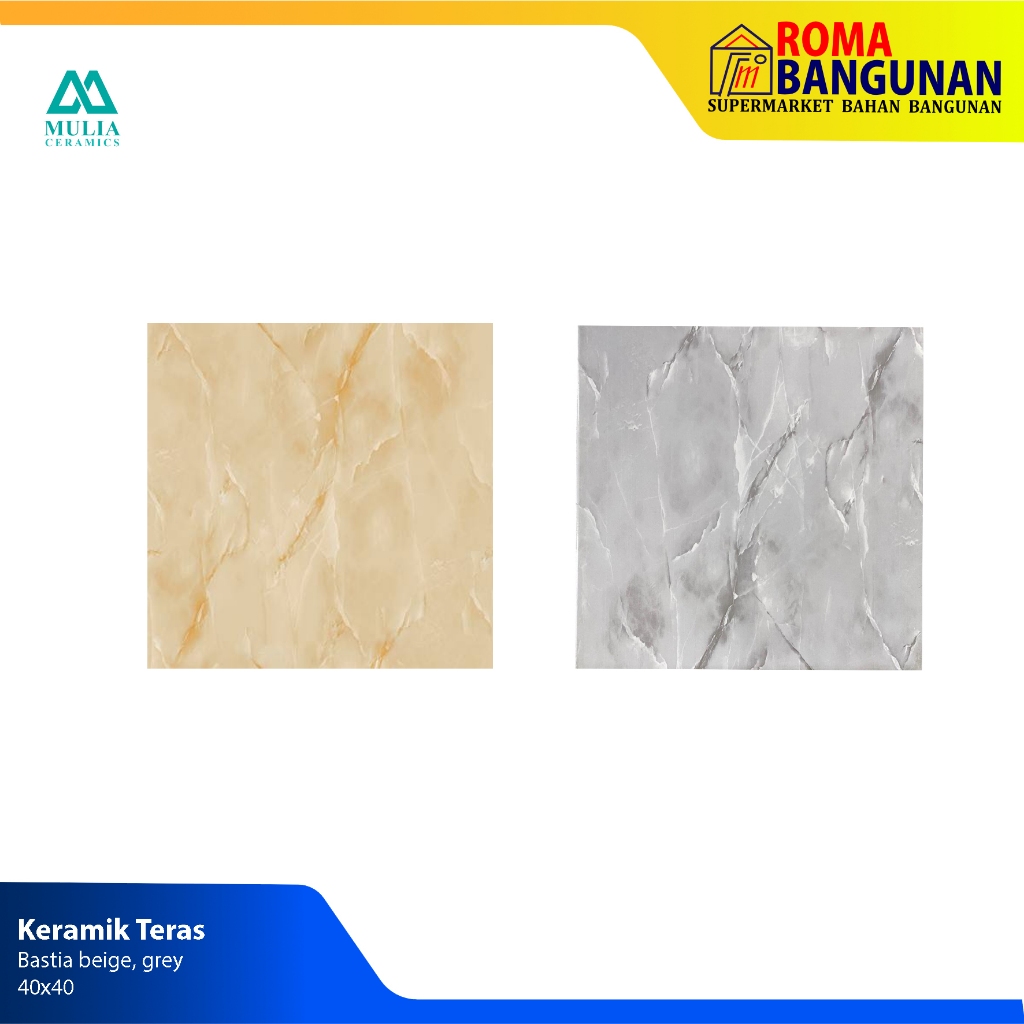 Mulia Keramik Lantai / Keramik Bastia Series 40x40