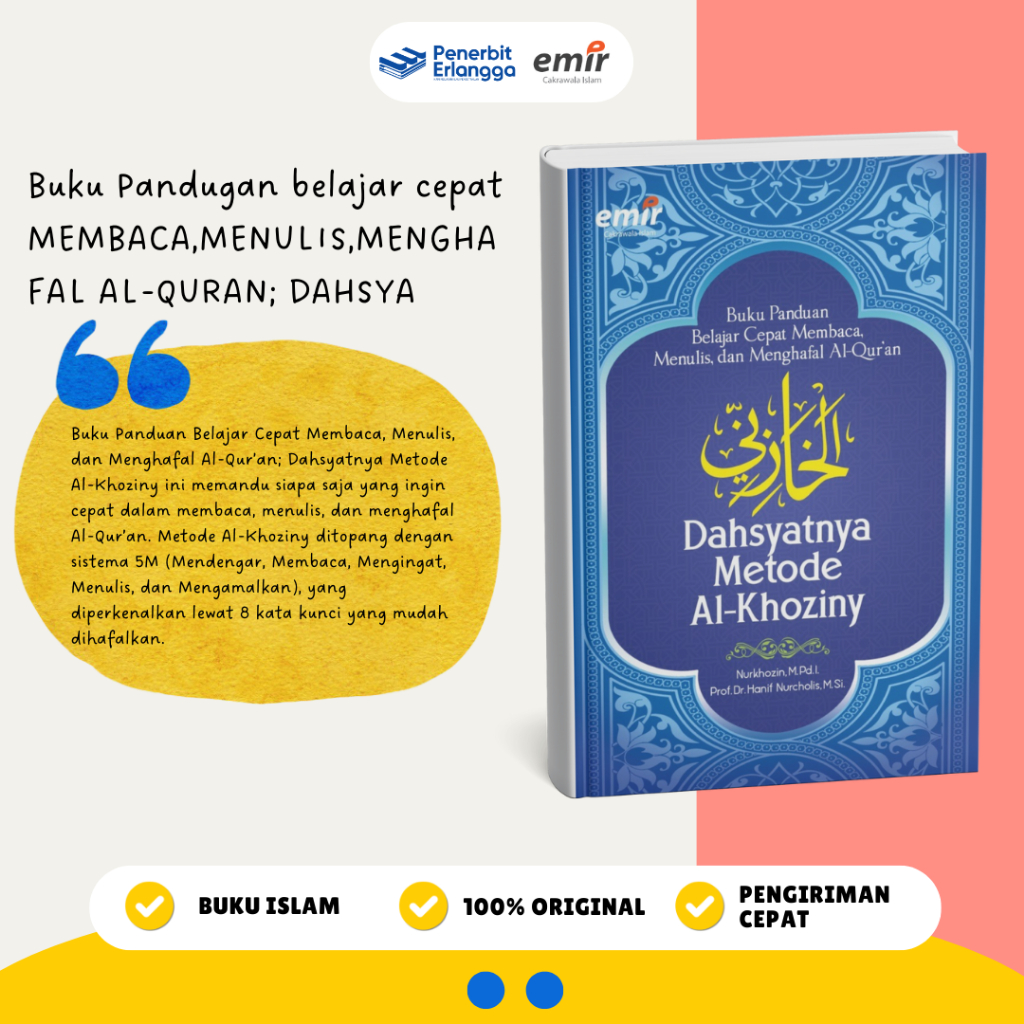Buku Referensi Islam - Baca Tulis Hafal Al Quran: Buku Panduan Baca Tulis Al Quran Metode Al Khozini