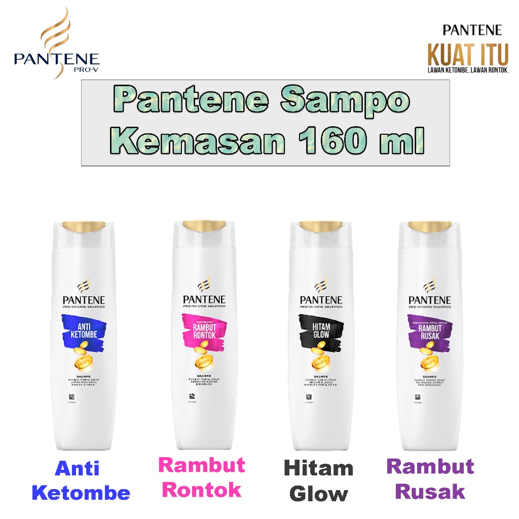 Pantene Sampo Kemasan Botol 160 ml