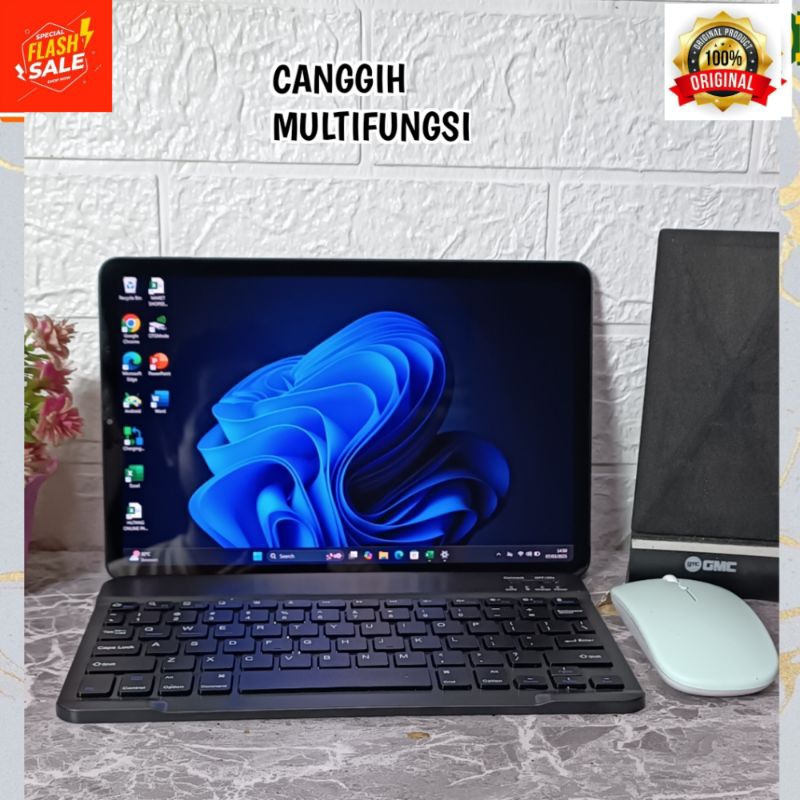 CUCI GUDANG MI PAD 5 DUAL BOOT WINDOWS 11 PRO 6/256GB BONUS KEYBOARD & JOYSTICK WIRELESS