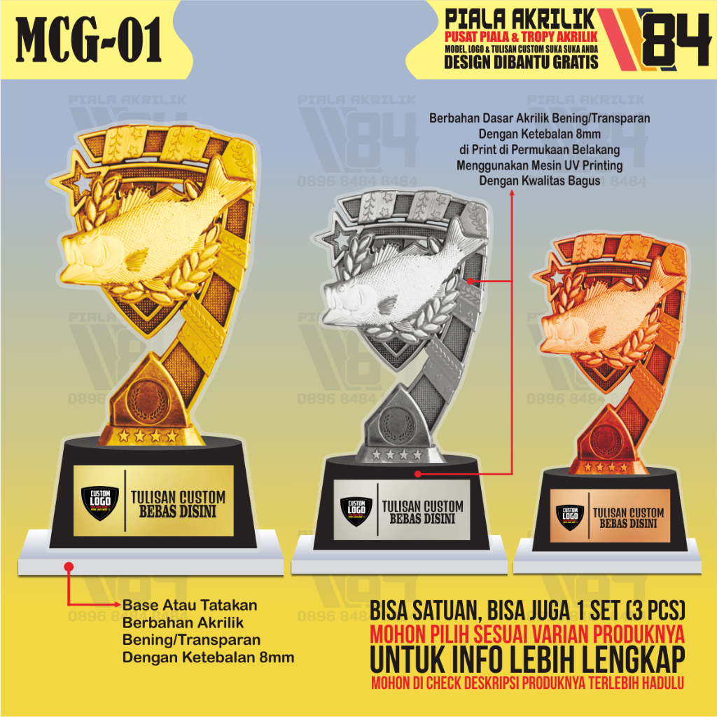 Piala Mancing, Piala Galatama, Tropi Mancing, Tropi Galatama, Tropy Mancing, Tropy Galatama, Trophy 