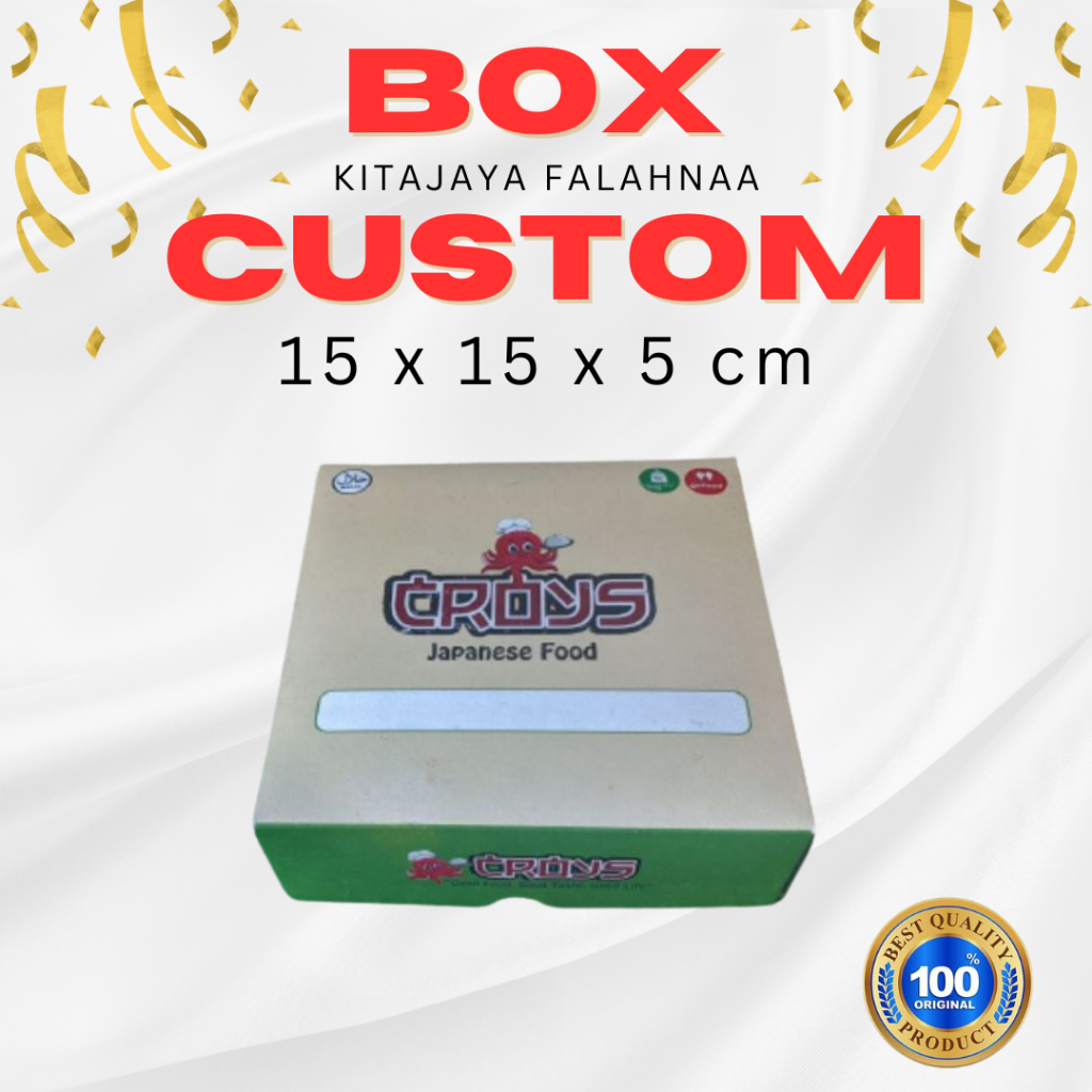 

(FREE DESAIN) CUSTOM BOX 15x15x5
