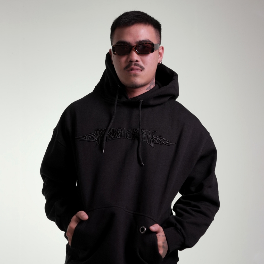 MAGIC INK HOODIE 90s TRIBAL - BORDIR