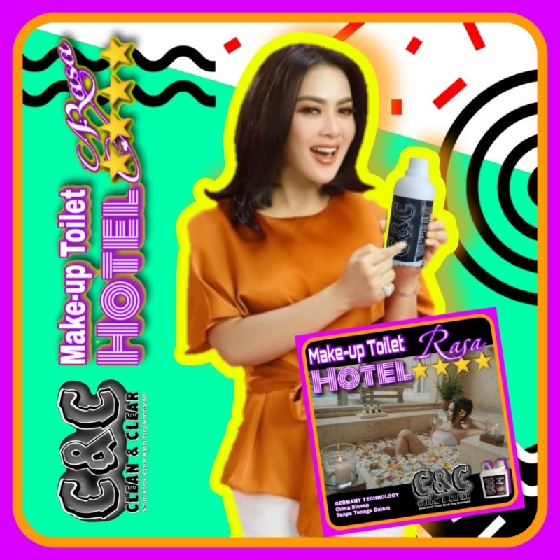 C&C Pembersih kerak keramik kamar mandi Membandel makeup toilet cleaner