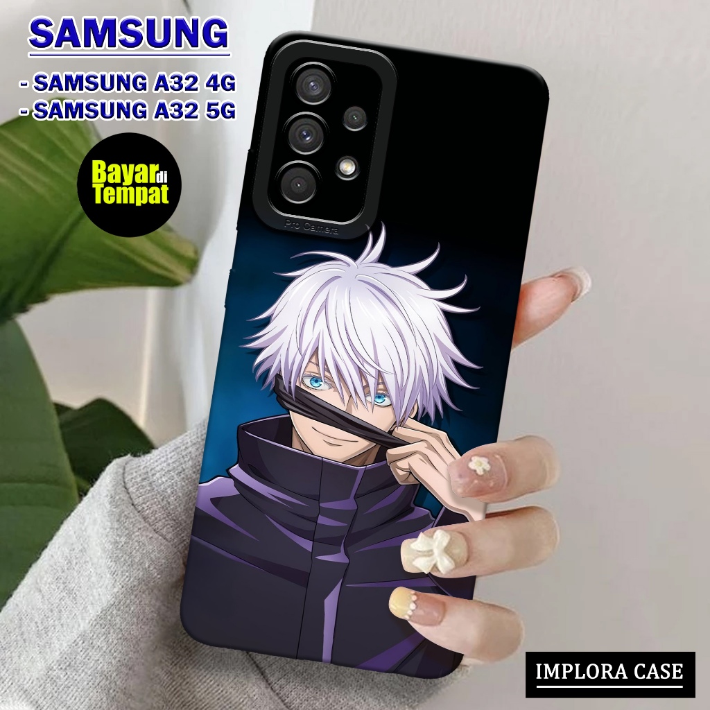 Case SAMSUNG A32 4G / A32 5G Motif ANIME IMPLORA CASE Casing SAMSUNG GALAXY A32 4G / A32 5G Softcase