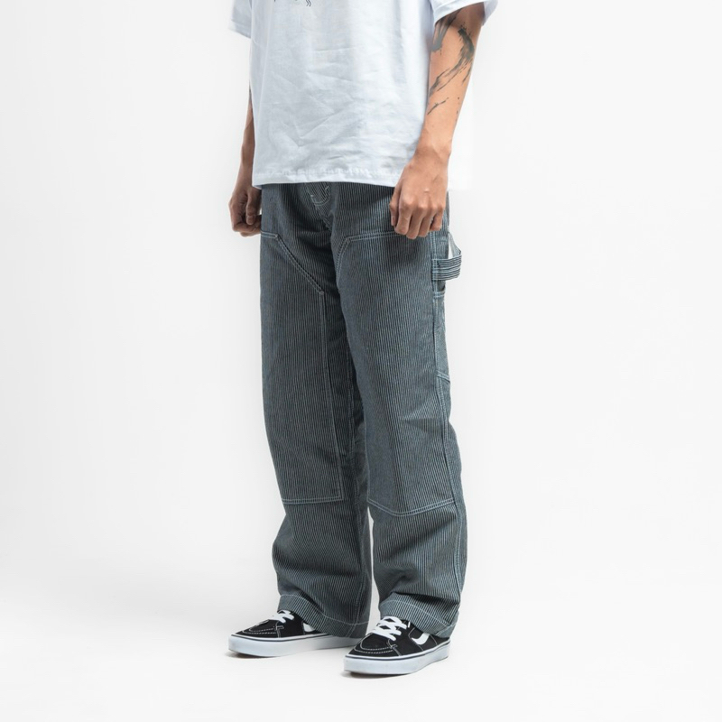 Carpenter pants | Double Knee | Hickory | Morrowsky