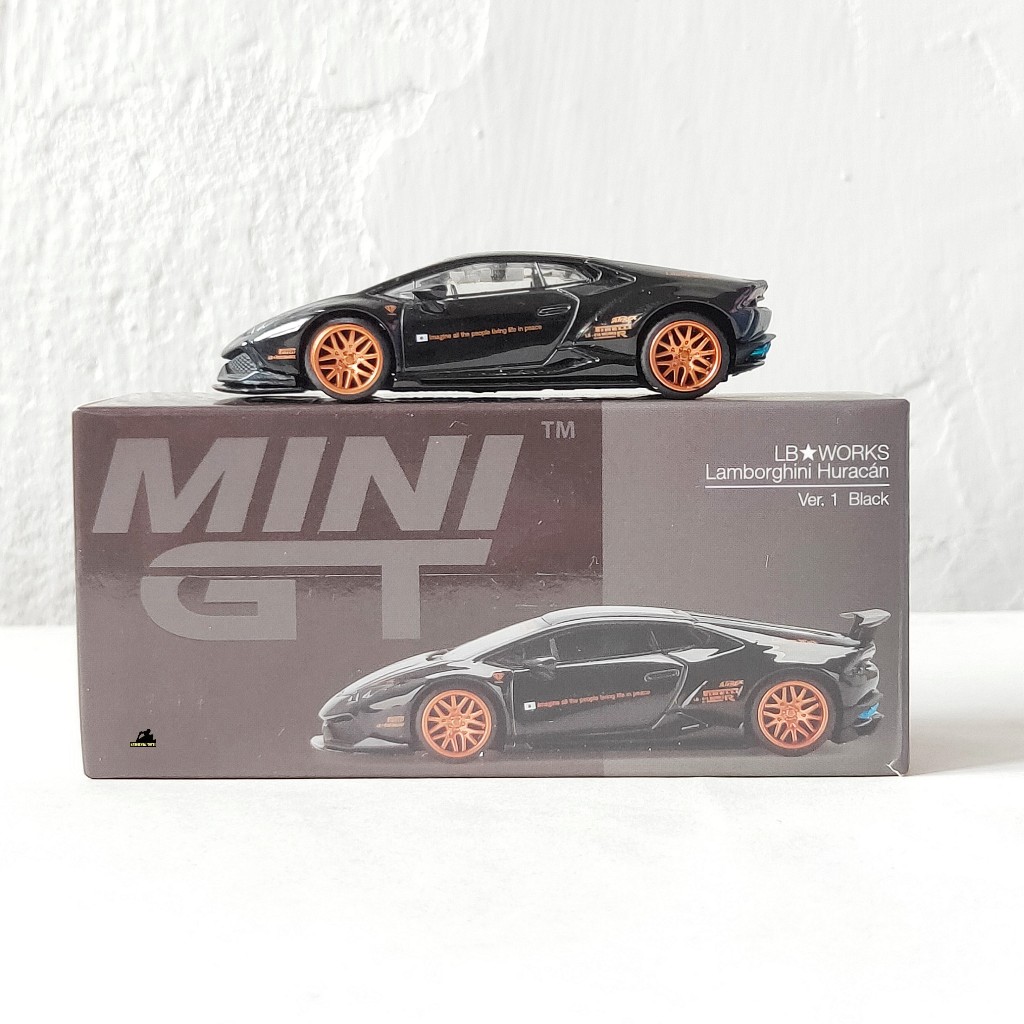 MINI GT 234 LAMBORGHINI HURACAN LB WORKS VER.1 BLACK