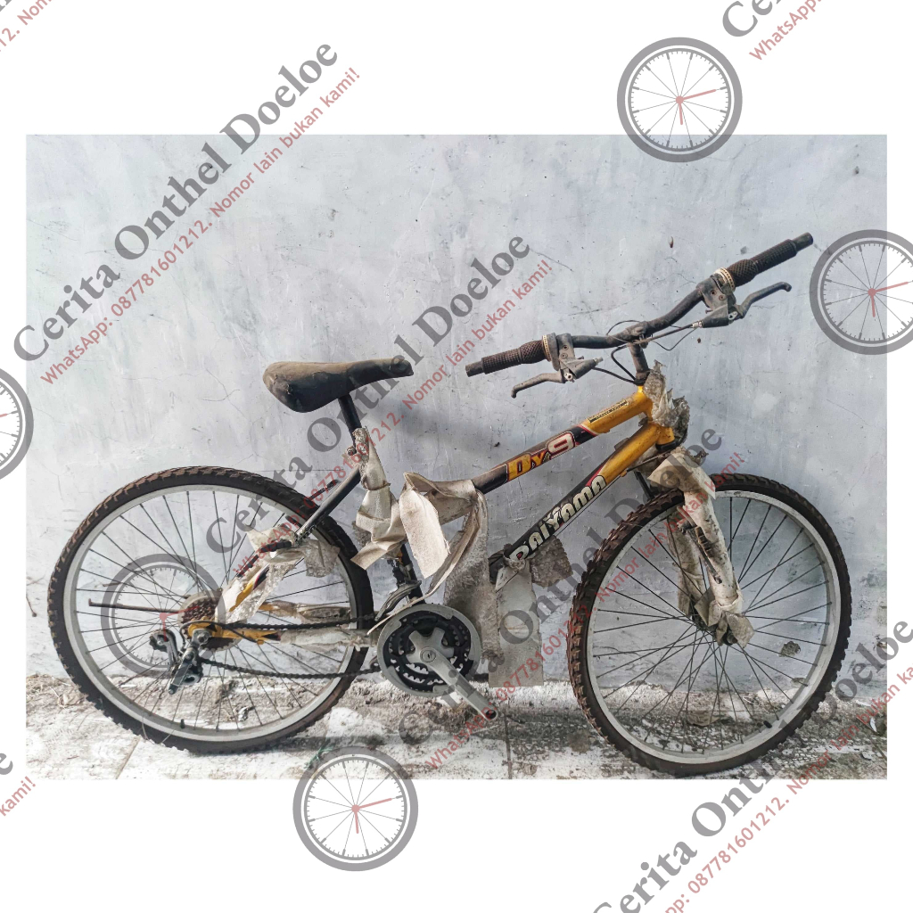 DAIYAMA TAHUN 2000 SEPEDA GUNUNG ANTIK JADUL KOLEKSI DIJAMIN ORIGINAL