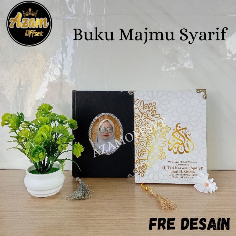 BUKU MAJMU SYARIF 368 HALAMAN | BUKU TERJEMAHAN MAJMU SYARIF CUSTOM| BUKU MAJMU TERMURAH